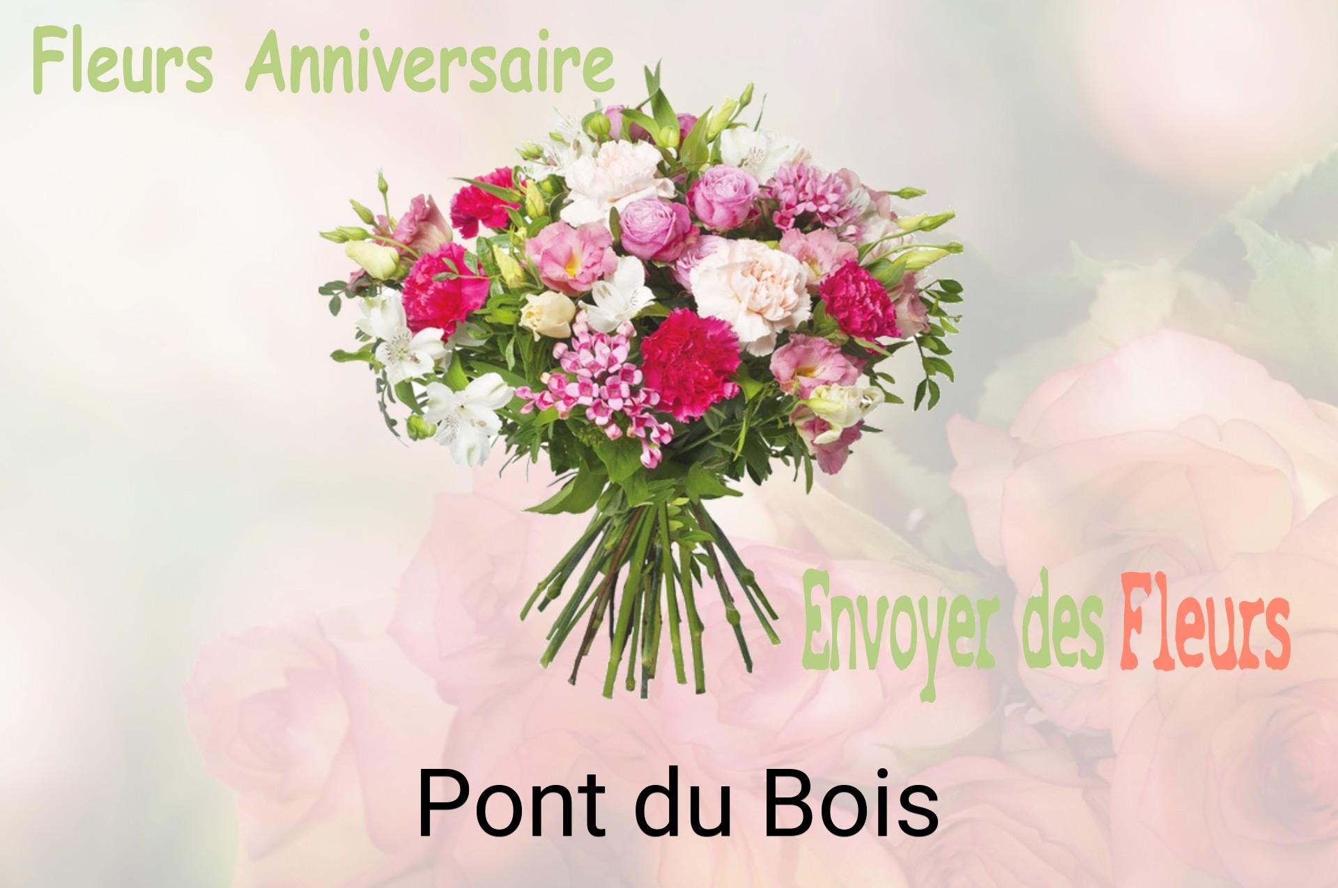 Bouquet de fleurs d’anniversaire livré à Pont-du-Bois